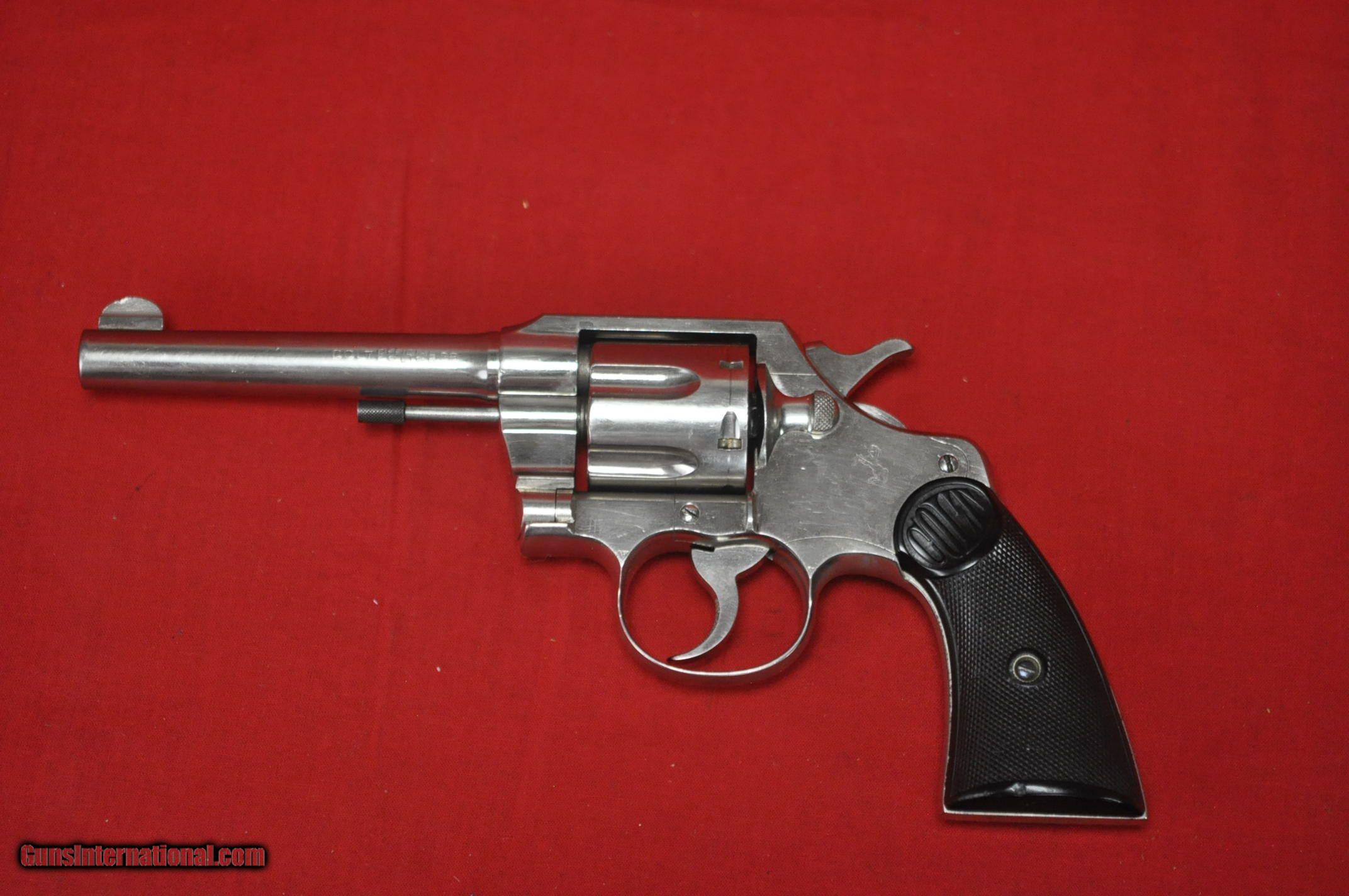 Colt Official Police Nickel 0063