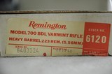 Remington 700 BDL Varmint, 223 Rem, 1971 Production, New in Box - 2 of 14