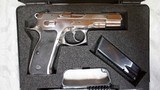 CZ 75b polished stainless collectors LOOK - 1 of 9