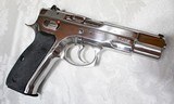 CZ 75b polished stainless collectors LOOK - 4 of 9