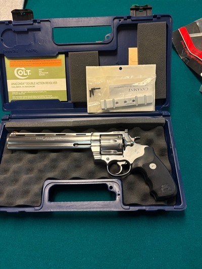 Colt Anaconda 8” ported drilled and tapped 1998