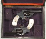 PAIR OF SMITH & WESSONNEW DEPARTURE REVOLVERS WITH FACTORY PEARL GRIPS.38 S&W - 3 of 6