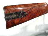 ENGLISH PERCUSSION PARK RIFLE BY "JAQUES, LONDON". - 4 of 6