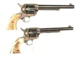 PAIR OF PRE-WAR COLT S.A.A. REVOLVERS FROM THE COLLECTION OF C.B. HOGG JACKSON
- 2 of 6