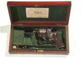BRITISH TRANTER PATENT DOUBLE ACTION REVOLVER BY "ISAAC HOLLIS, BRIMINGHAM"
.44 caliber
- 1 of 6