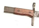 WWII JAPANESE BAYONET W/ BAMBOO SCABBARD & FROG - 4 of 6