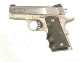 COLT DEFENDER MODEL 1911 STAINLESS STEEL AUTO IN .45 a.c.p. - 2 of 6