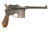 MAUSER (LARGE RING) BROOMHANDLE PISTOL - 1 of 6