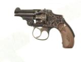 PAIR OF ENGRAVED
SMITH & WESSON
NEW DEPARTURE "BICYCLE MODEL" REVOLVERS - 2 of 15