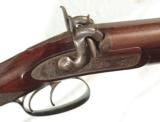 ENGLISH DOUBLE .577 PERCUSSION RIFLE BY- 3 of 14