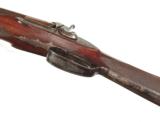 ENGLISH DOUBLE .577 PERCUSSION RIFLE BY- 10 of 14