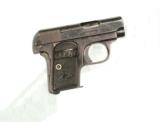 COLT MODEL 1908 HAMMERLESS.25 ACP CALIBER AUTOMATIC PISTOL, 2nd YEAR PRODUCTION - 2 of 6