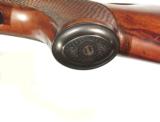 PRE-WAR ENGRAVED GRIFFIN & HOWE MAUSER ACTION
RIFLE, SERIAL NUMBER {10} IN 7X57 CALIBER - 9 of 14