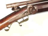 CIVIL WAR HEAVY BARREL BENCH REST SNIPER RIFLE, BY 