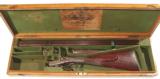 CHARLES LANCASTER {OVAL-BORE} HAMMER DOUBLE RIFLE IN .450 CALIBER - 1 of 13