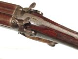 CHARLES LANCASTER {OVAL-BORE} HAMMER DOUBLE RIFLE IN .450 CALIBER - 5 of 13