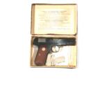 COLT MODEL 1908 HAMMERLESS AUTOMATIC .380 PISTOL - 1 of 9