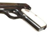 COLT MODEL 1908 HAMMERLESS IN .380 CALIBER WITH FACTORY PEARL GRIPS IN THE BOX - 5 of 12