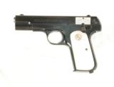 COLT MODEL 1908 HAMMERLESS IN .380 CALIBER WITH FACTORY PEARL GRIPS IN THE BOX - 4 of 12