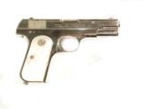 COLT MODEL 1903 POCKET HAMMERLESS IN NICKEL WITH FACTORY PEARL GRIPS - 1 of 7