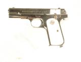 COLT MODEL 1903 POCKET HAMMERLESS IN NICKEL WITH FACTORY PEARL GRIPS - 2 of 7