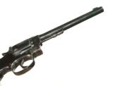 PRE-WAR S&W 22/32 HAND EJECTOR TARGET REVOLVER - 4 of 8