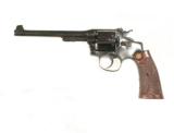 PRE-WAR S&W 22/32 HAND EJECTOR TARGET REVOLVER - 1 of 8
