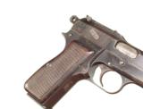 PRE-WAR FN MILITARY HI-POWER AUTOMATIC PISTOL - 9 of 10