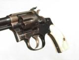 S&W PRE-WAR .32 HANDEJECTOR WITH "FDL" PATENT REAR TARGET SIGHT - 3 of 7