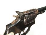 S&W PRE-WAR .32 HANDEJECTOR WITH "FDL" PATENT REAR TARGET SIGHT - 2 of 7
