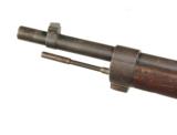 JAPANESE TYPE 38 ARISAKA SERVICE RIFLE WITH BAYONET AND SCABBARD. - 8 of 9