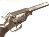 RARE WEBLEY "WEDGE FRAME" PERCUSSION REVOLVER. - 3 of 8