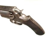 RARE WEBLEY "WEDGE FRAME" PERCUSSION REVOLVER. - 8 of 8