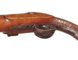 PAIR OF DURRS EGG FLINTLOCK DUELING OR OFFICERS PISTOLS - 13 of 16