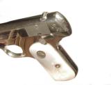 COLT MODEL 1903 FACTORY NICKEL .32 CALIBER AUTO PISTOL WITH FACTORY PEARL GRIPS - 5 of 7