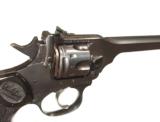 WEBLEY MK IV TARGET REVOLVER IN SCARCE .22 L.R. CALIBER WITH THE ORIGINAL FACTORY BOX - 8 of 10