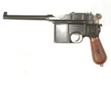 MAUSER C-96 {CONEHAMMER}BROOMHANDLE PISTOL WITH MATCHING STOCK - 2 of 11