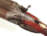 BRITISH 10 BORE DOUBLE HAMMER SHOTGUN BY "WILLIAMS & POWELL" IN IT'S ORIGINAL CASE WITH ACCESSORIES - 3 of 13