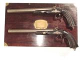 MAGNIFICENT CASED PAIR OF FRENCH PERCUSSION PISTOLS - 6 of 20