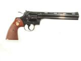 COLT PYTHON "TARGET" IN .38 SPECIAL CALIBER WITH IT'S ORIGINAL FACTORY BOX - 6 of 11