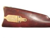 REMINGTON MODEL 1863 "ZOUAVE" TWO BAND RIFLE WITH SWORD BAYONET & SCABBARD - 4 of 9