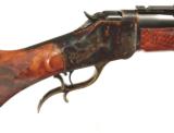 GRIFFIN & HOWE CUSTOM WINCHESTER 1885 HIWALL IN .22 HORNET AND STOCKED BY DARWIN HENSLEY - 2 of 19