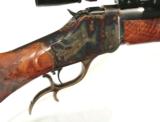 GRIFFIN & HOWE CUSTOM WINCHESTER 1885 HIWALL IN .22 HORNET AND STOCKED BY DARWIN HENSLEY - 18 of 19