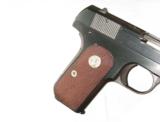 COLT MODEL 1908 HAMMERLESS AUTOMATIC IN .380 CALIBER WITH IT'S ORIGINAL FACTORY BOX - 7 of 12