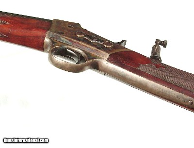 REMINGTON No2 ROLLING BLOCK DELUXE SPORTING RIFLE - Image 4 of 9