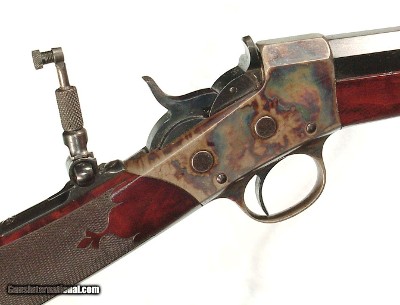 REMINGTON No2 ROLLING BLOCK DELUXE SPORTING RIFLE - Image 3 of 9