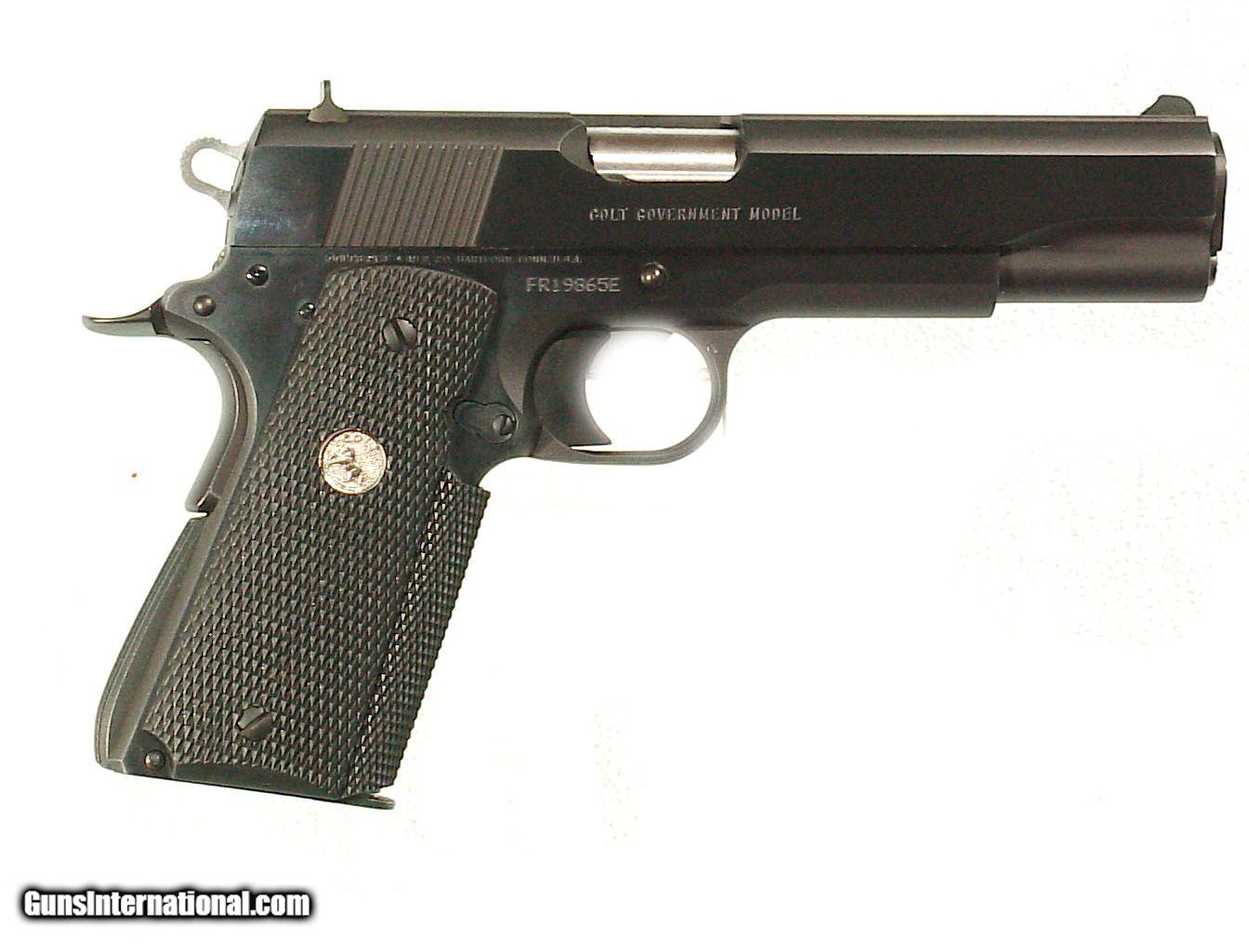 COLT MKIV MODEL 1911 SERIES 80 AUTOMATIC PISTOL IN 9X23 WINCHESTER