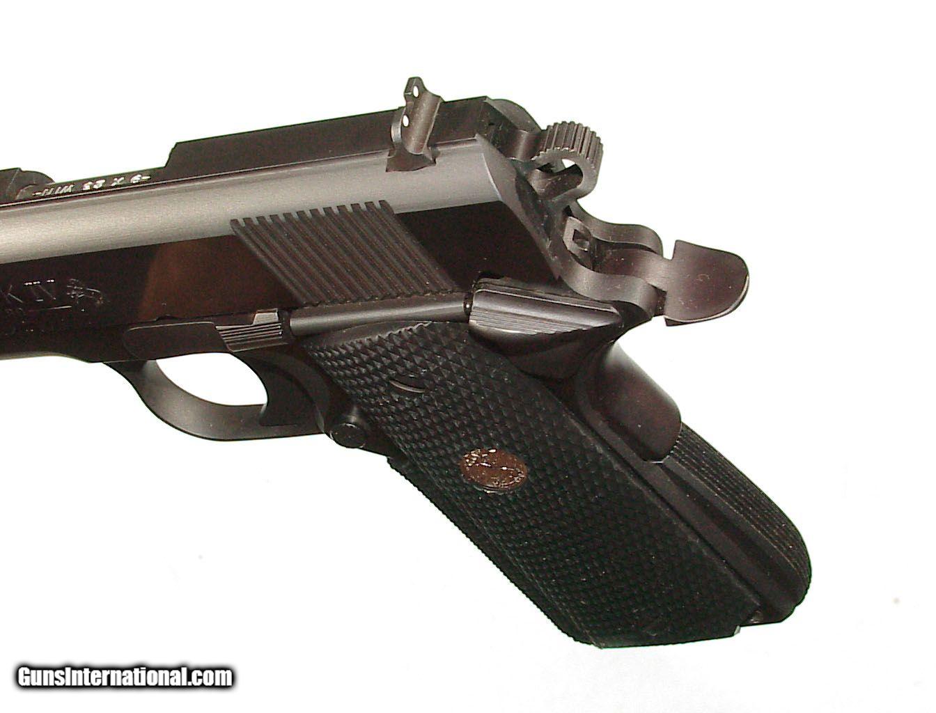 COLT MKIV MODEL 1911 SERIES 80 AUTOMATIC PISTOL IN 9X23 WINCHESTER