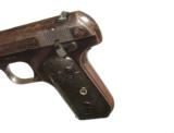 COLT MODEL 1903 HAMMERLESS AUTO PISTOL IN .32 a.c.p CALIBER
WITH BARREL BUSHING FEATURE - 6 of 10