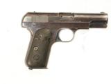 COLT MODEL 1903 HAMMERLESS AUTO PISTOL IN .32 a.c.p CALIBER
WITH BARREL BUSHING FEATURE - 2 of 10